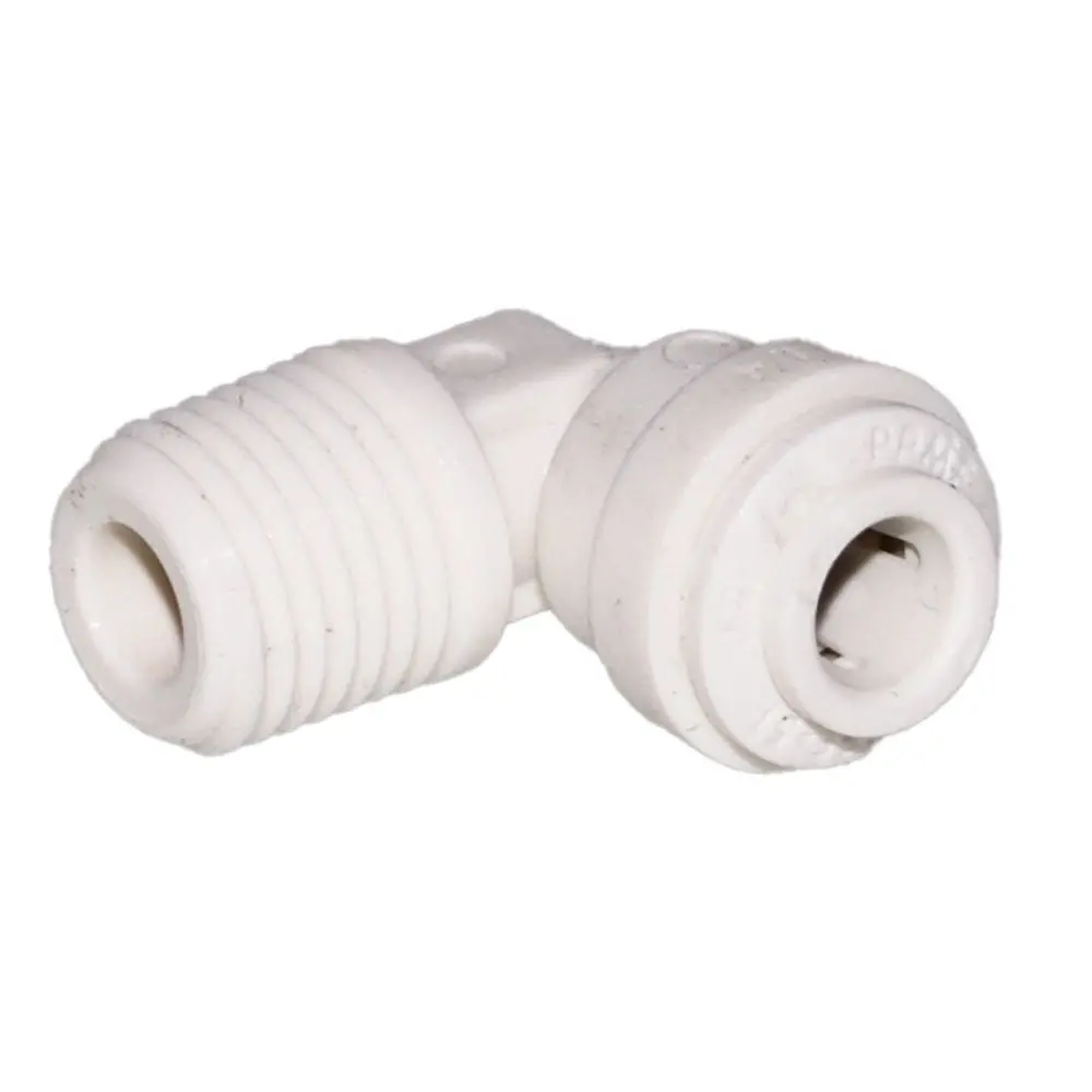 John Guest Fixed Elbow Nptm Polypro - 3/8 X 1/4 Nptm 1