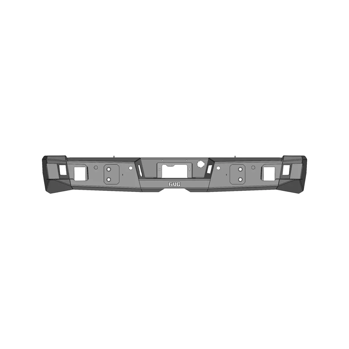 Flog Industries Steel Demon Series Rear Bumper, 2024+ Silverado L5p 1