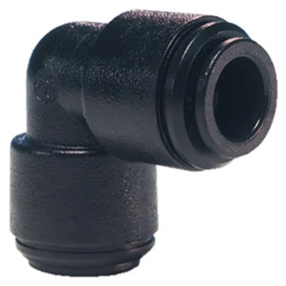 John Guest Union Elbow Black Acetal - 6Mm 1