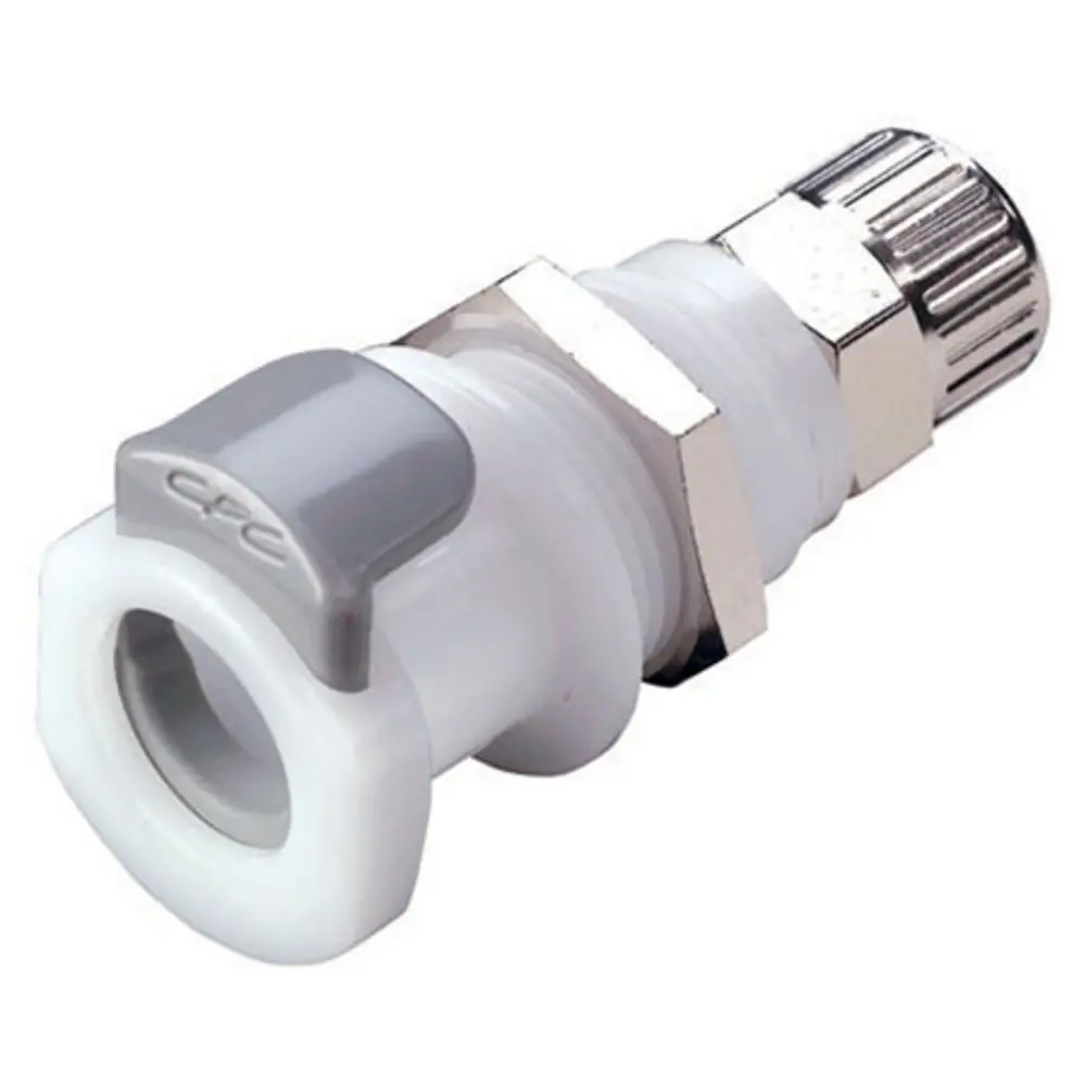 Apcd12006 Valved Panel Mount Ptf Coupling Body 3/8 Ptf 1