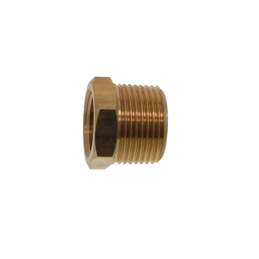 Lead Free Brass Hex Bushing - 3/4 Mpt X 1/2 Fpt 1