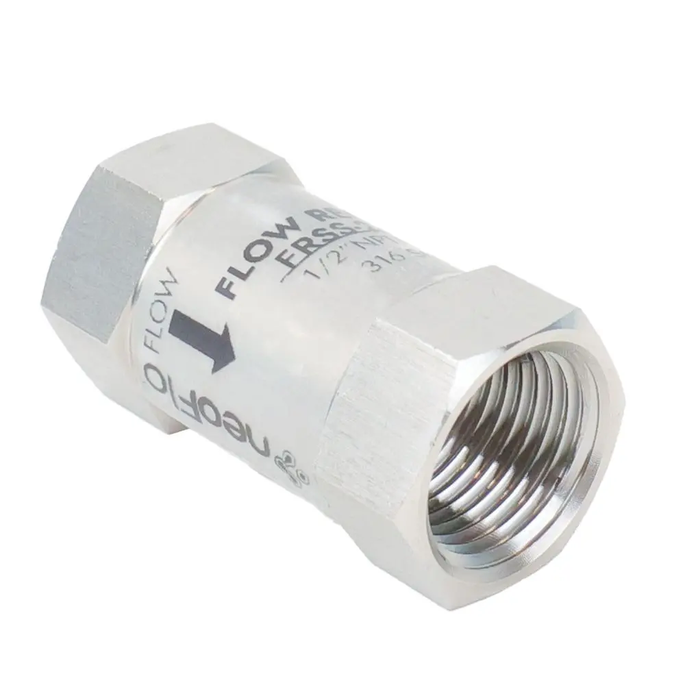 Neoflo Stainless Steel Flow Control 2 Gpm 316Ss 1/2 Fpt 2
