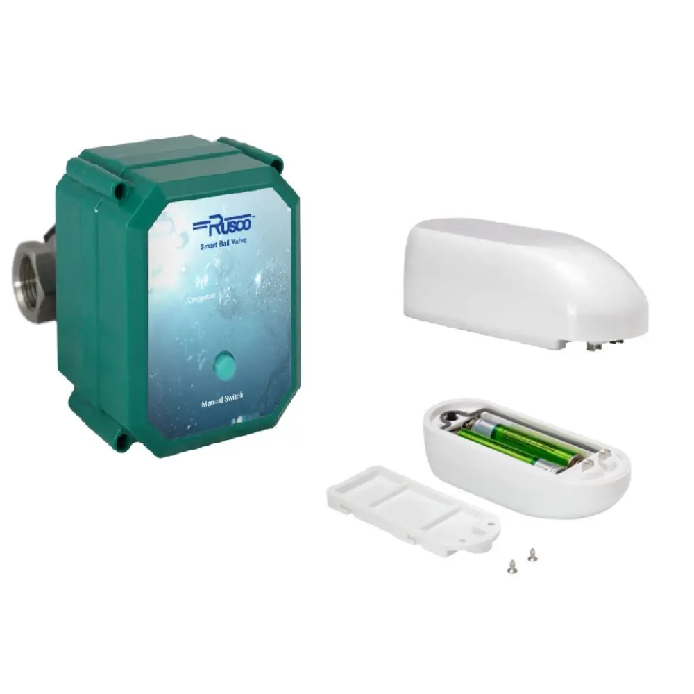 Rusco Smart Ball Valve (Wifi) With 2 Smart Leak Detectors 1