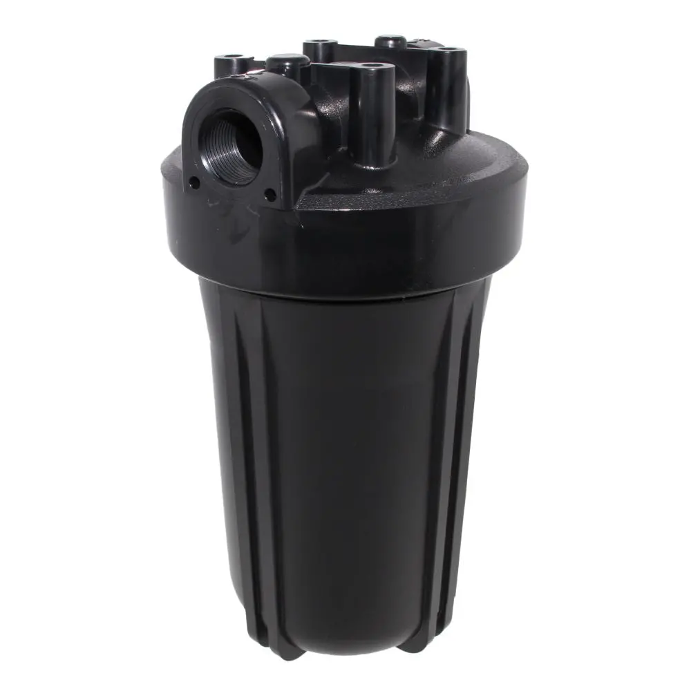 10" Neo-Pure Big Flow  Filter Housing Black Cap/Black Sump 1" Without Pressure Relief 1
