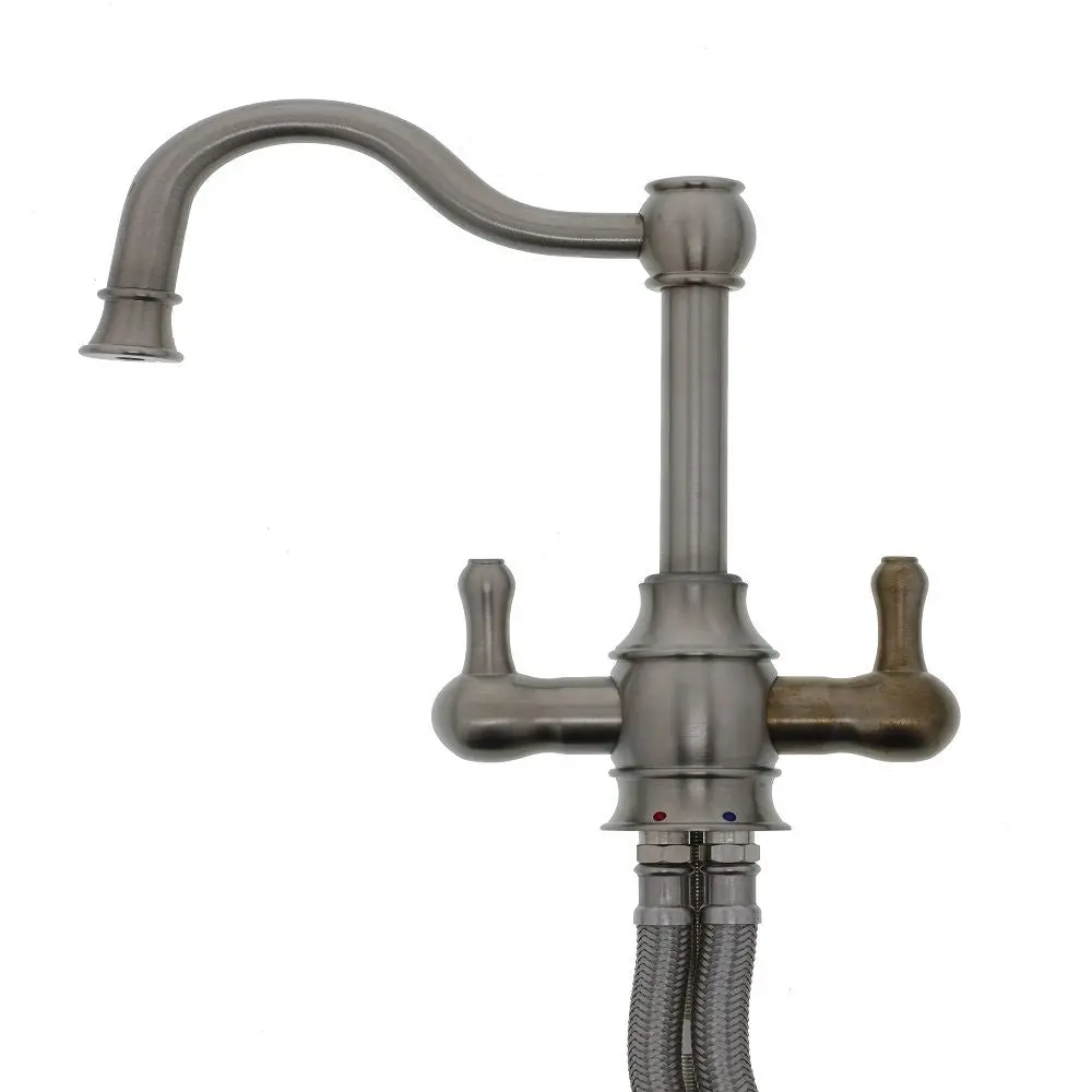 Mountain Plumbing Mt1871-Nl Traditional Hot & Cold Water Dispenser W/ Extended, Curved Spout 5