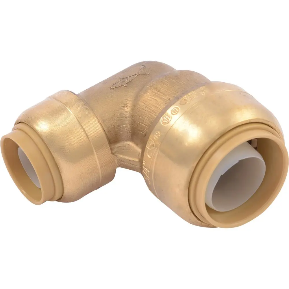 Sharkbite® U274lf Lead-Free Brass Push-To-Connect Reducing Elbow - 3/4" X 1/2" 1