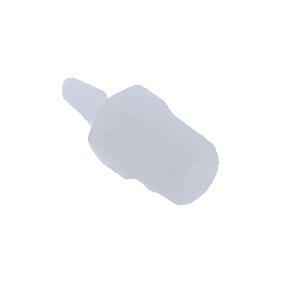 Fitquik Pvdf (Kynar) Thread To Tube Straight Fitting - 1/8 Npt To 1/8 Id Barb 2