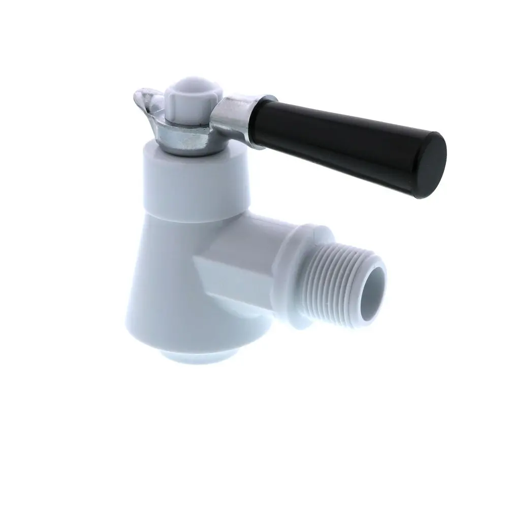 Tomlinson 1000817 350 3/4" Npt Thread Series Plastic No-Drip Soft Serve Ice Cream Dispenser Faucet 1