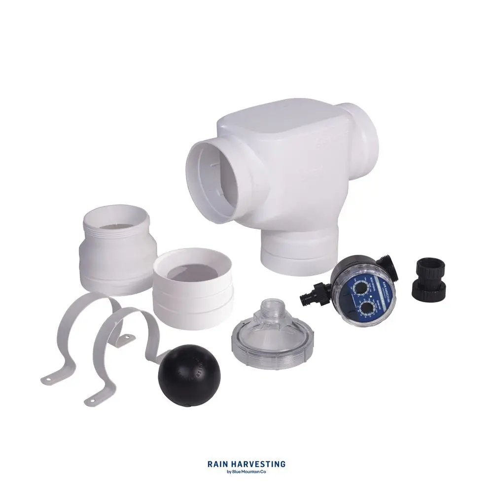 First Flush Advanced Downpipe Kit Wddp120 4" Advanced Release Valve  From Rain Harvesting Pty By Blue Mountain Co. 1