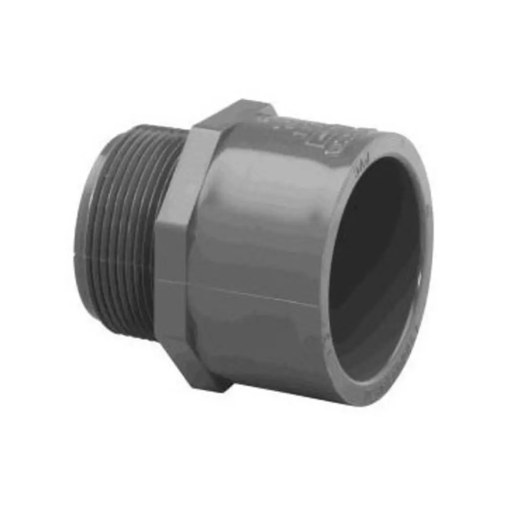 Schedule 80 Pvc Bushing 2" Mpt X 2" Slip 1