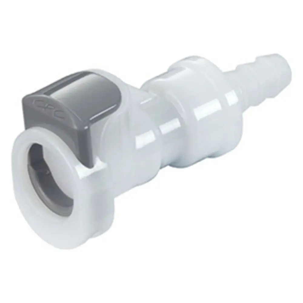 Apcd17006sh Valved In-Line Hose Barb Coupling Body With Shroud 3/8 Id Barb 1