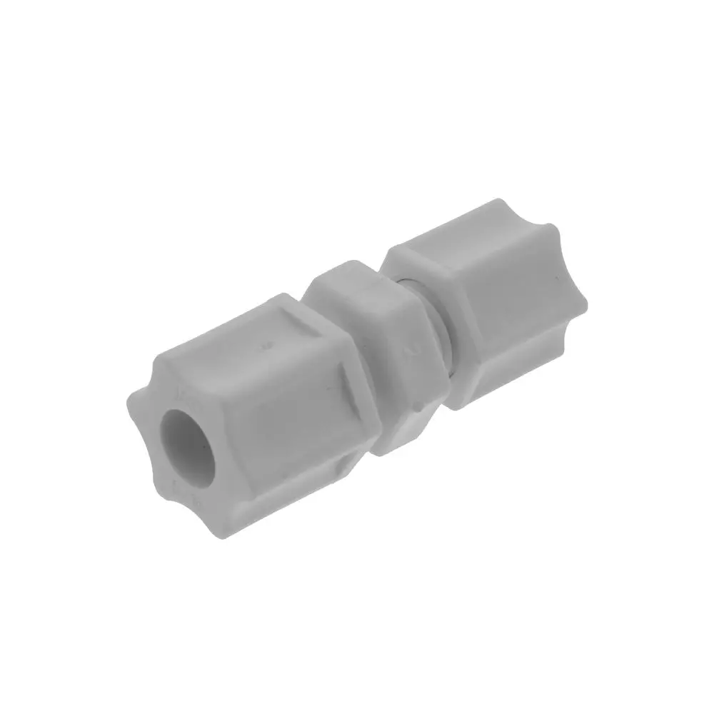 Jaco 15-5-4-P-O Polypropylene Reducing Union 5/16 Od Tube X 1/4 Od Tube 1