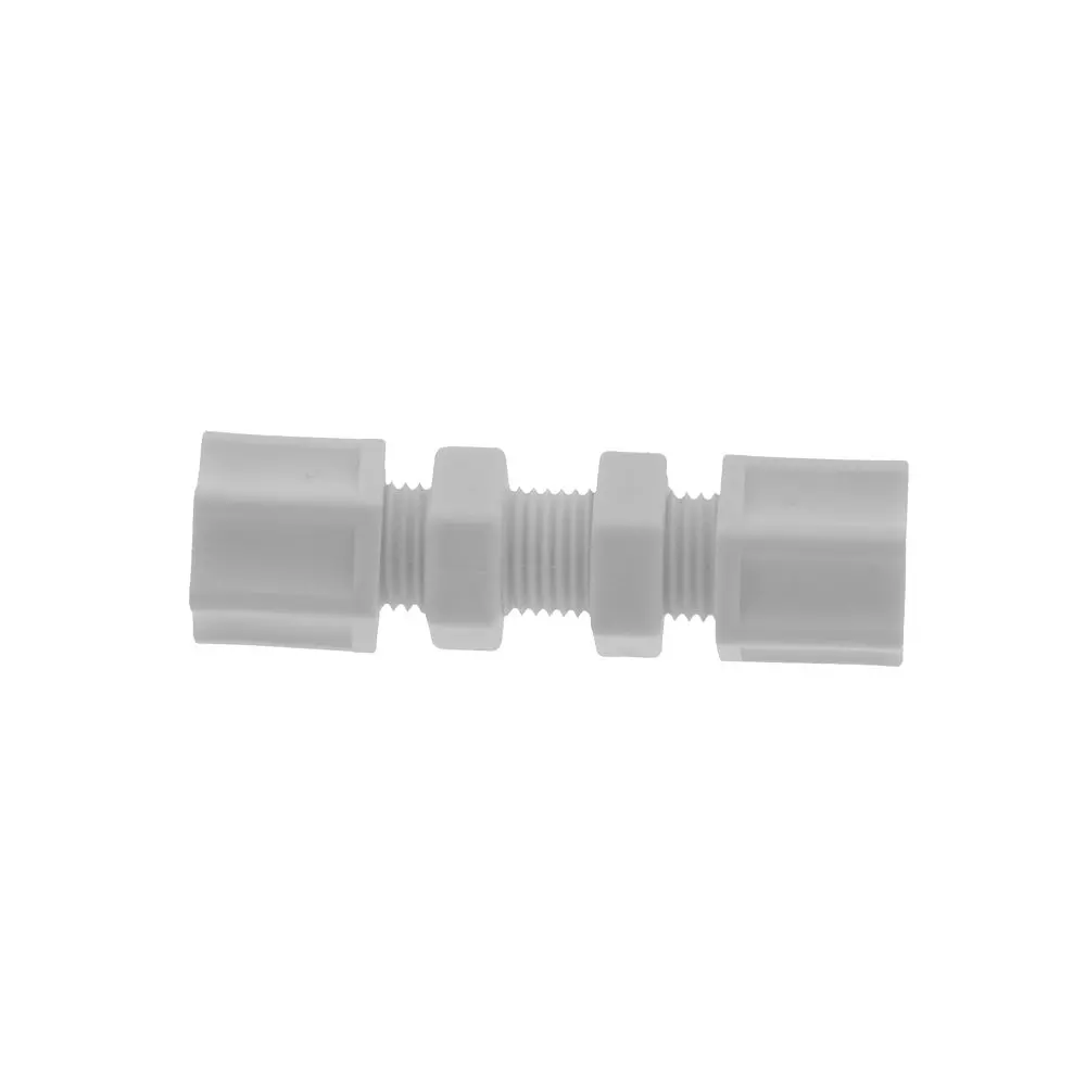 Jaco 20-5-P-O Polypropylene Bulkhead Union 5/16 Od Tube X 5/16 Od Tube 2