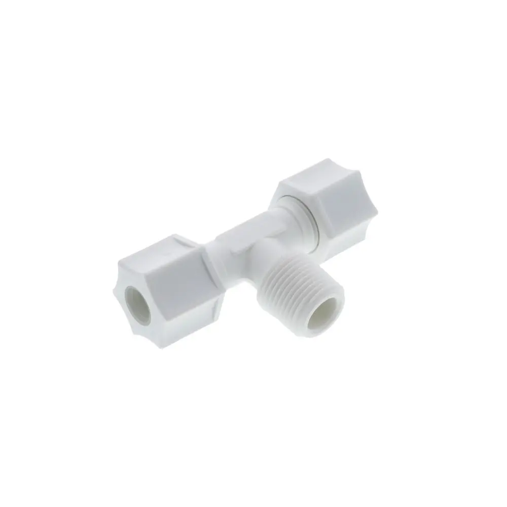Jaco 60-6-6-P-Pg Polypropylene Male Branch Tee 3/8 Od Tube X 3/8 Mpt 1