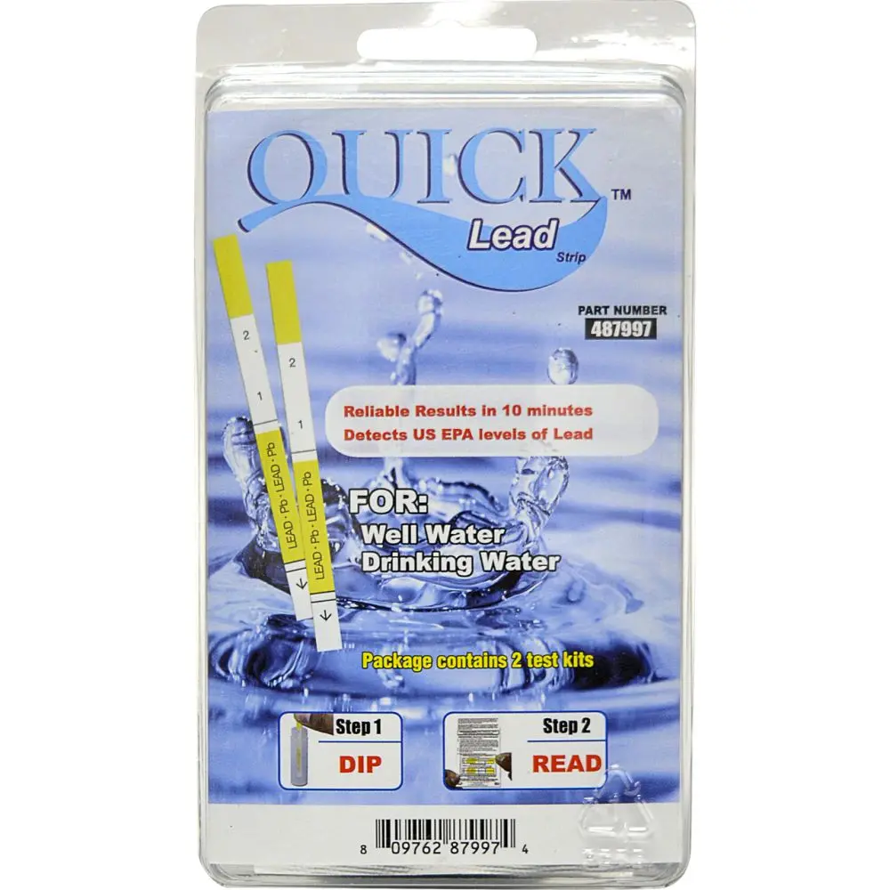 Lead Water Test Clearance - 2 Tests 1