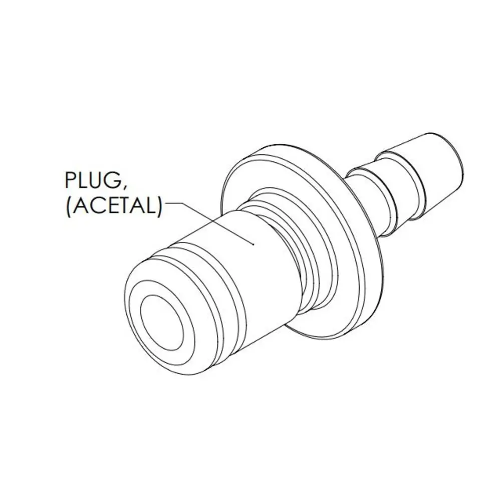 Linktech 20Ac In-Line Plug, Nv, 1/8" Hb 2