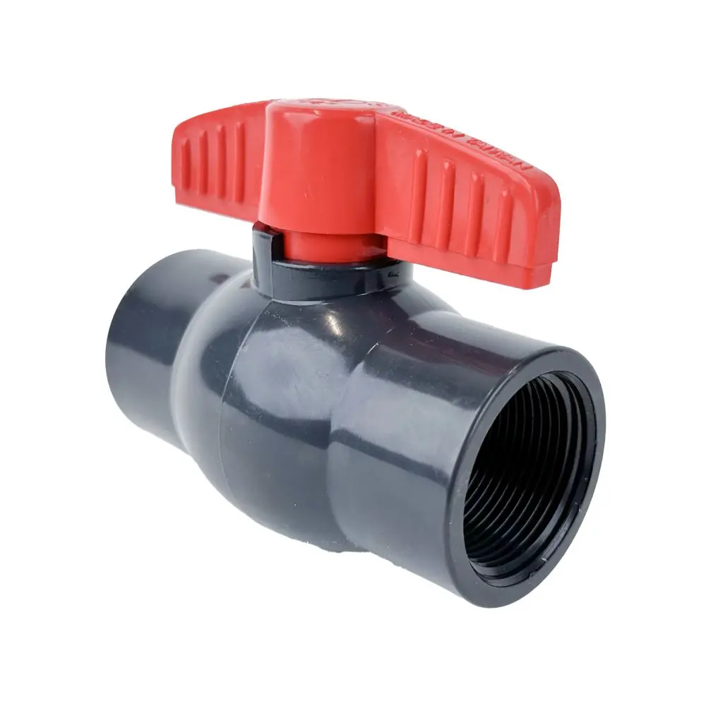 Schedule 80 Pvc Molded-In-Place Ball Valve 1-1/2" Fips 1