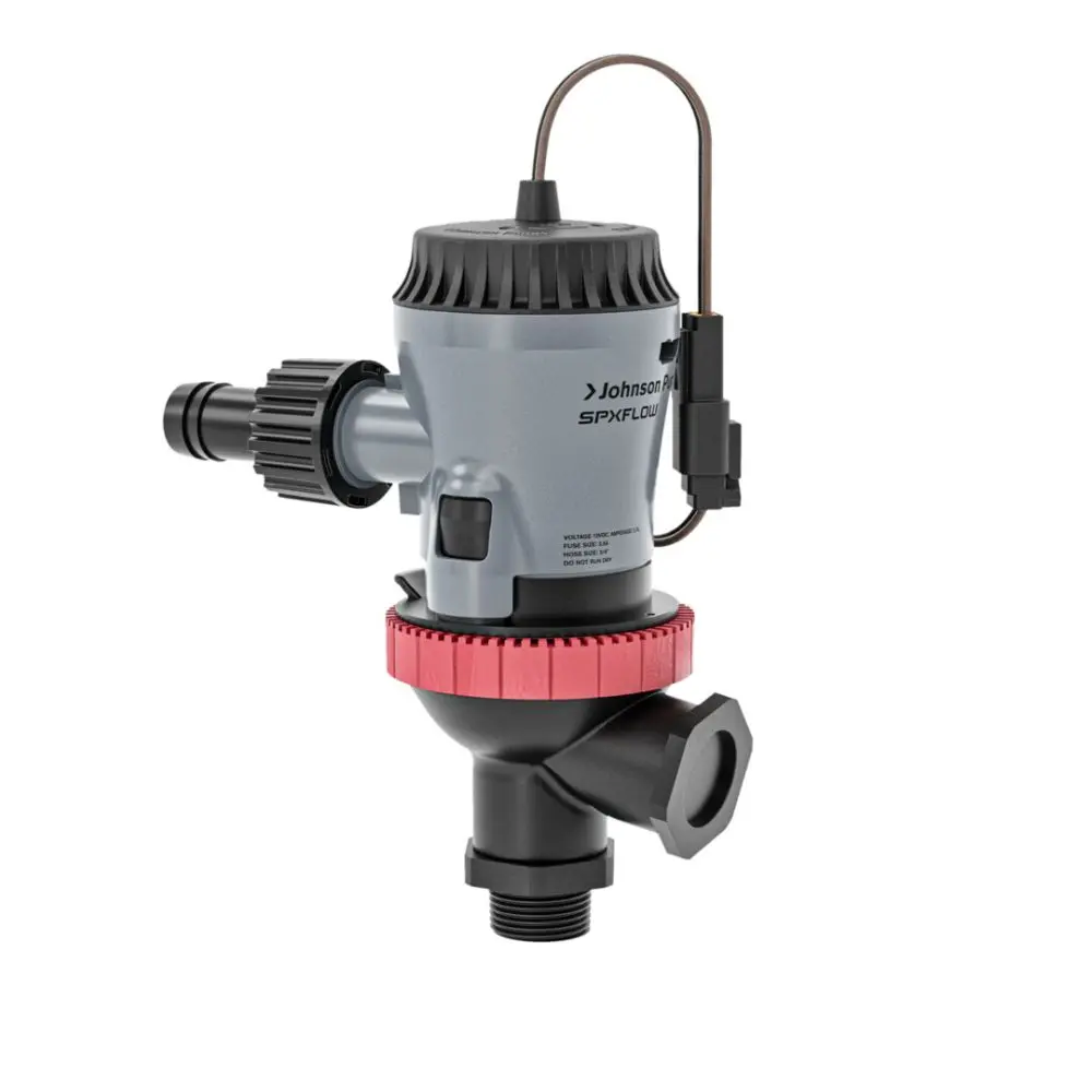 Johnson Pump - Aqua Twinport Aerator Pump Flex Mount 800Gph 12V 1