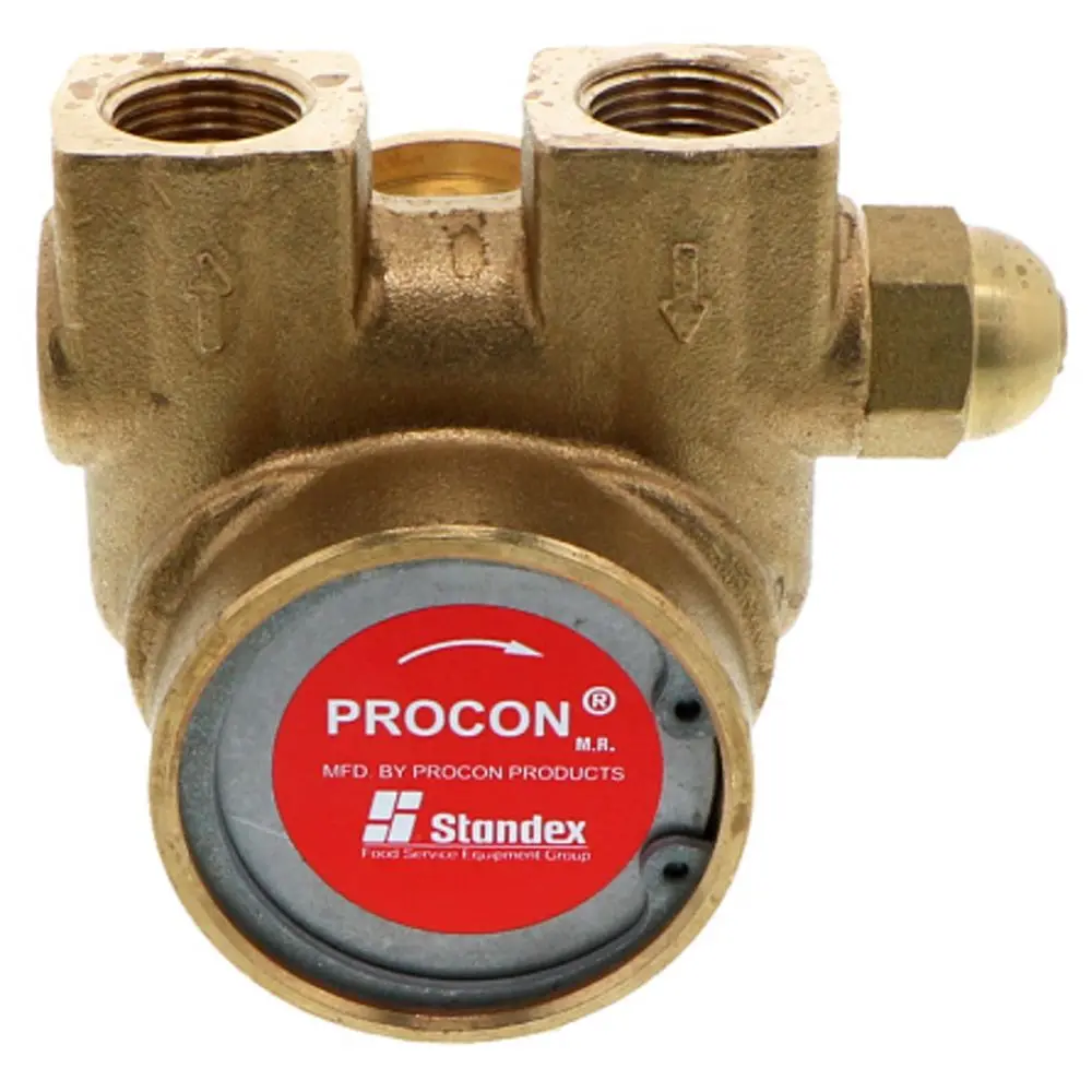 Procon Pump Nsf Brass 60 Gph 3/8" Npt - 130 Psi Prv W/ .188" Double Flat Drive (Clamp-On) 1