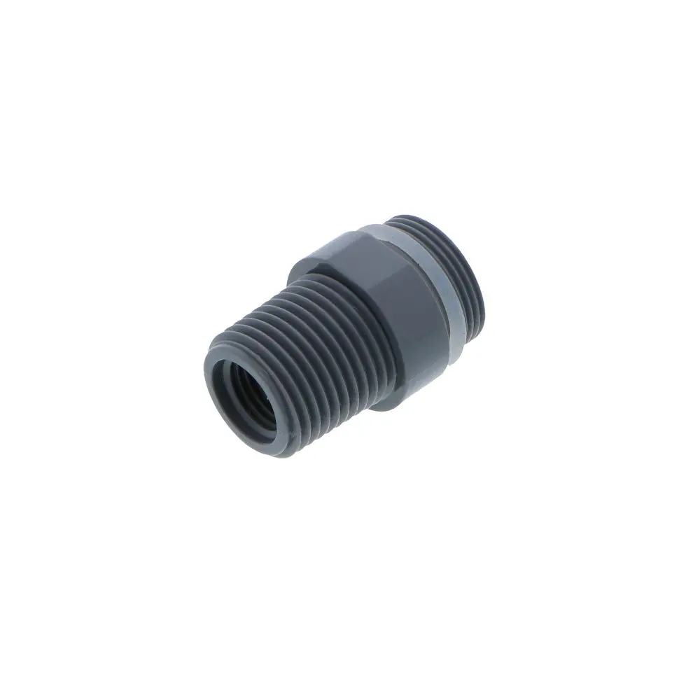 Axeon 201837 Flow Meter Nipple For 0-2 & 0-5 Gpm Flow Meters - 0.1-1, 0.2-2, 1-5 Gpm 1