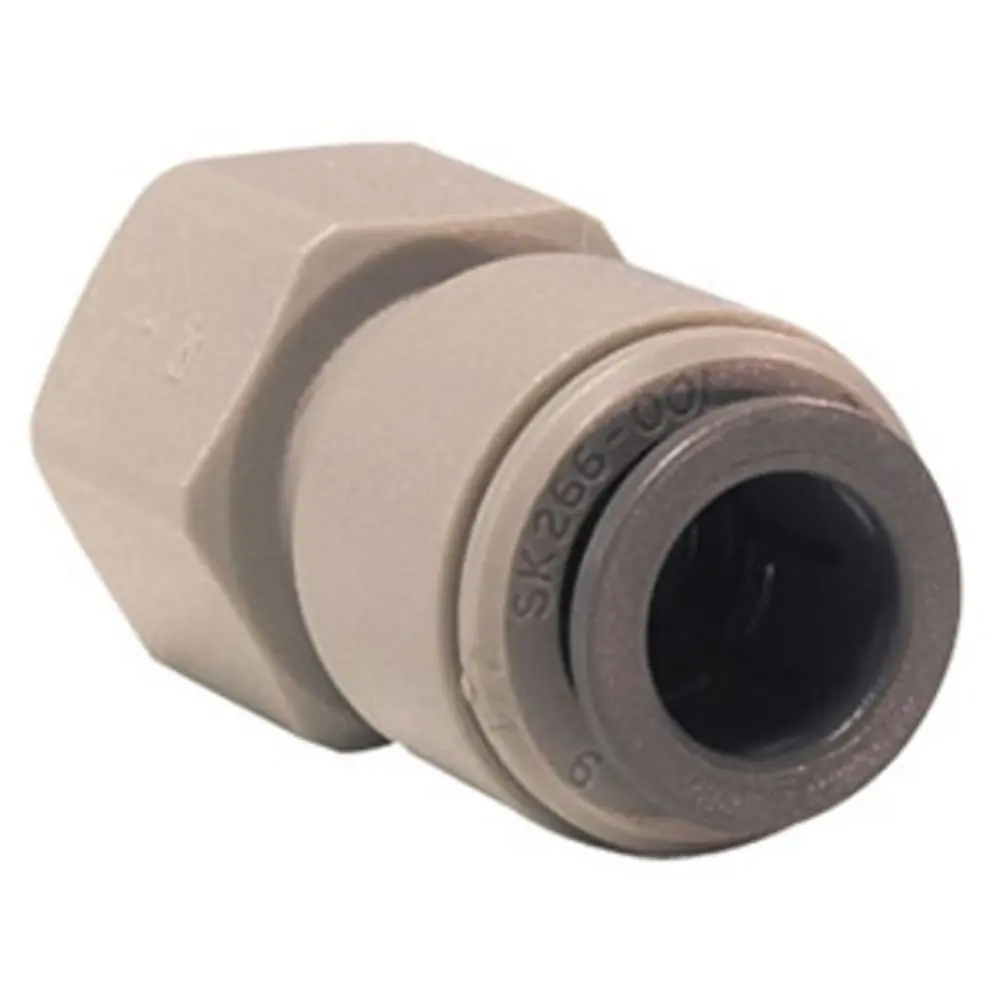 John Guest Faucet Connector Uns - 1/4 X 7/16 Uns 1