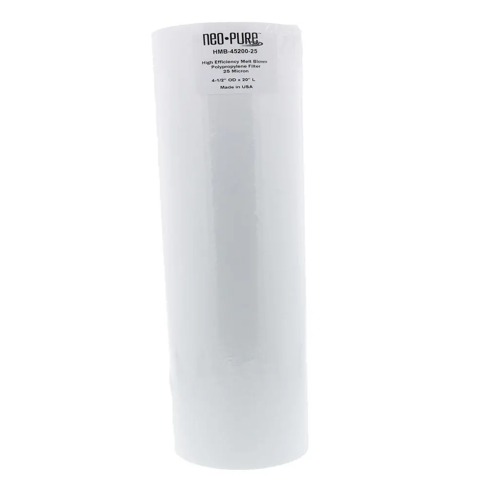 Neo-Pure Hmb-45200-25 20" High Efficiency Meltblown Filter 25 Micron 2