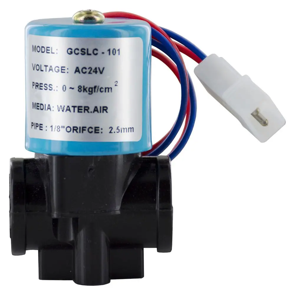 Eso Dc-100 Electronic Shut-Off Solenoid Valve With Qc Fittings 24Vac 1