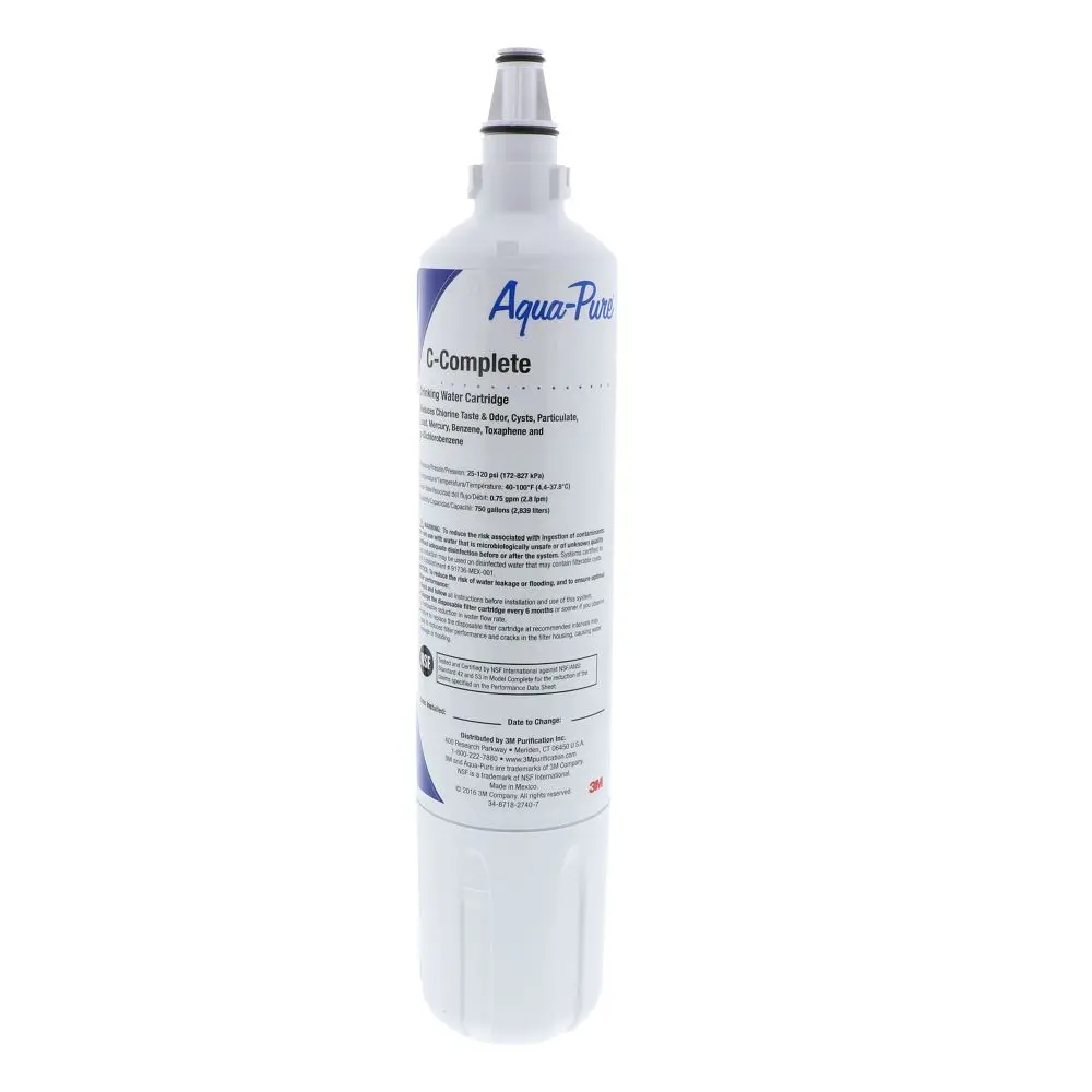 3M Aqua Pure C-Complete Filter Drinking Water Cartridge 1
