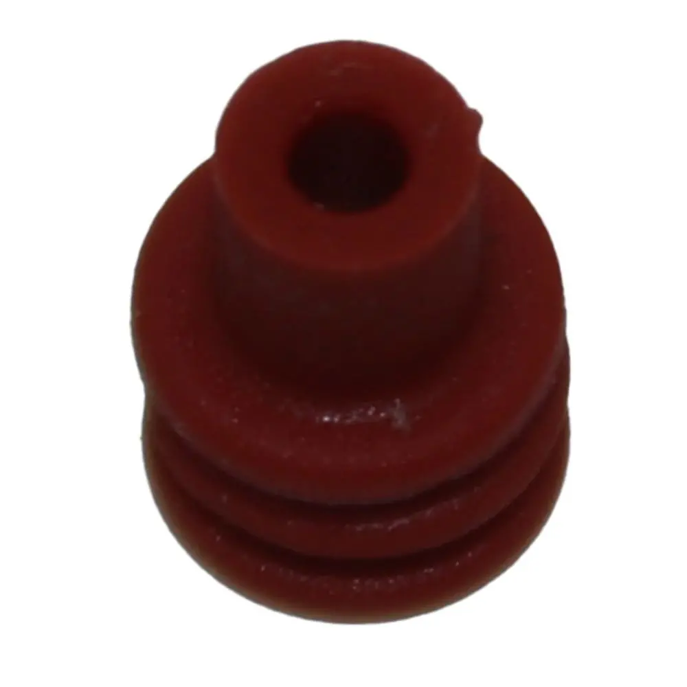 Cable Seals On Mylar Dark Red 1