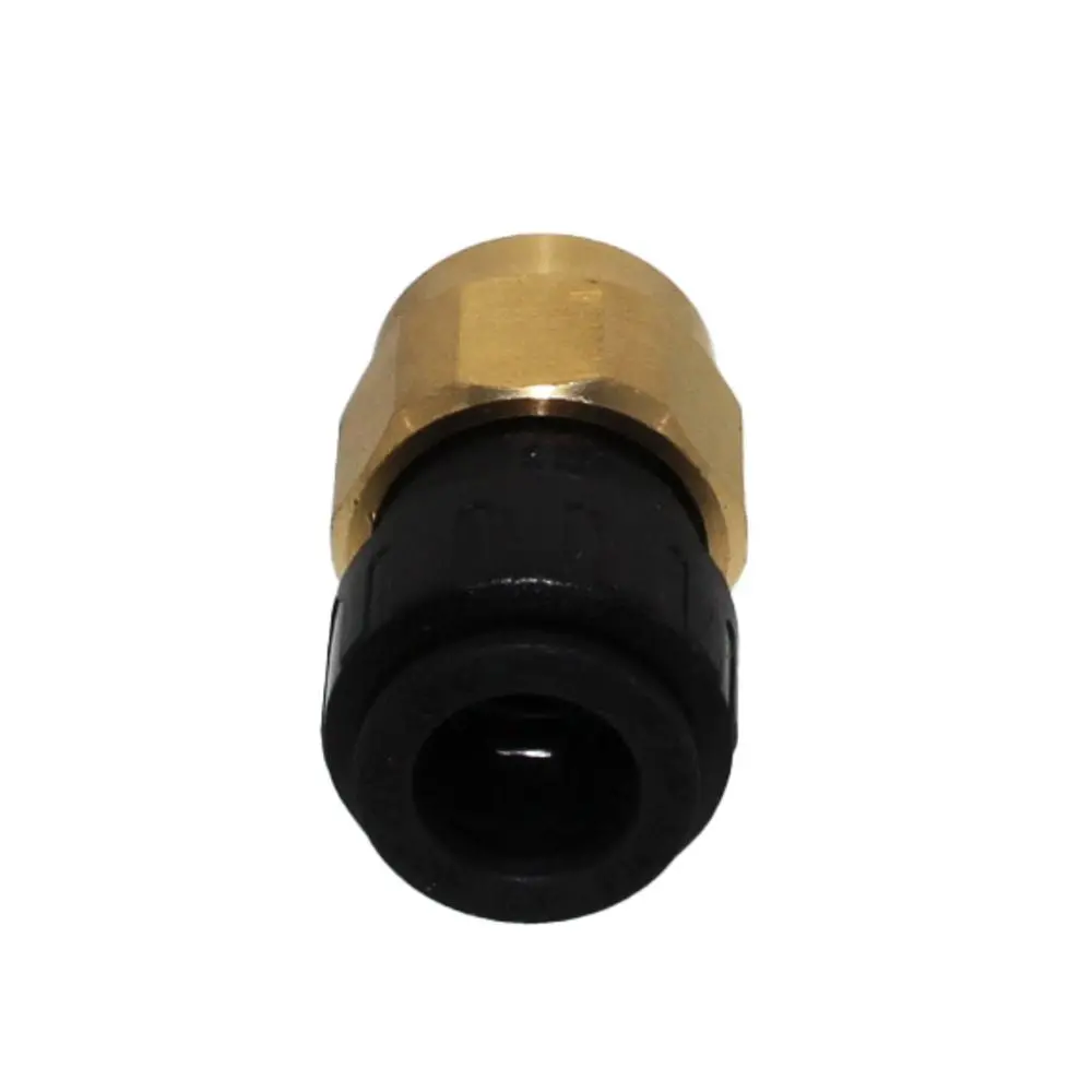 John Guest Prolock Female Connector Nps - 3/4 Cts X 3/4 Nps (Brass Nut) 3