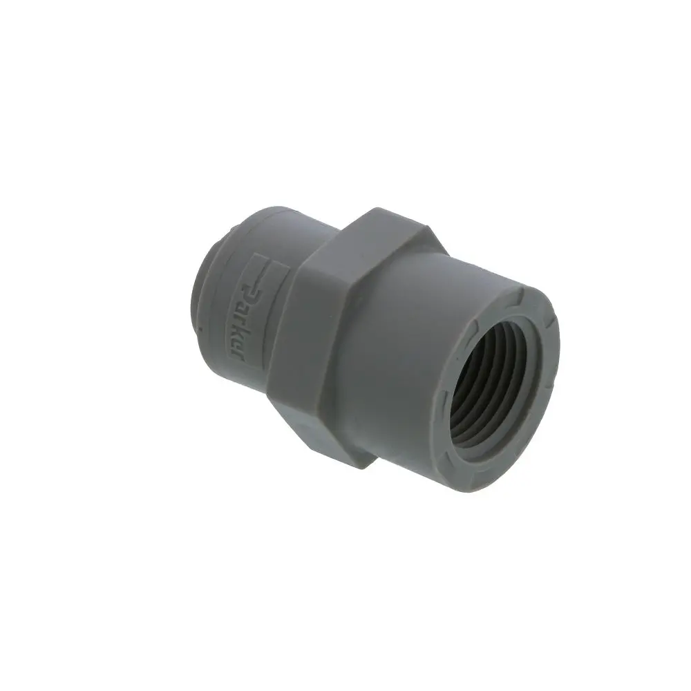 Parker A6fc6-Mg Trueseal Acetal Female Connector 3/8" Qc X 3/8" Fnpt 1
