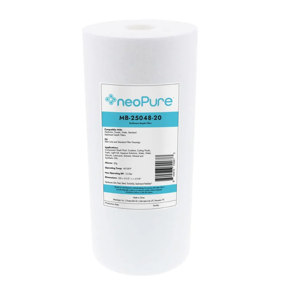 5" Polypropylene Sediment Depth Filter 20 Mic 1