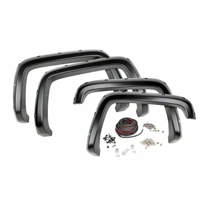 Rough Country Silverado Pocket Fender Flares, 2007.5-2014 Lmm/Lml 1