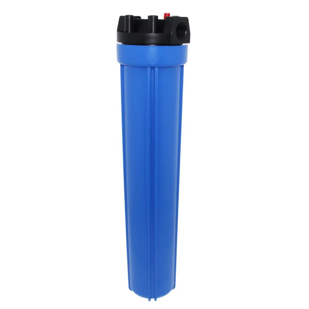 20" Neo-Pure Standard Water Filter Housing Black/Blue With Pressure Relief - 3/4" Fpt 1