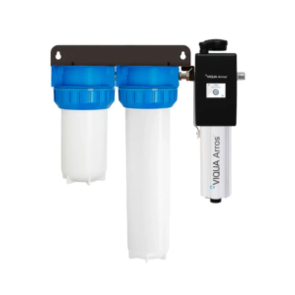 Uv System Viqua Arros 15 Integrated Home System 120V 9Gpm@125Psi W/1X20" Sed Filt & 1X20" Carb Filt 1