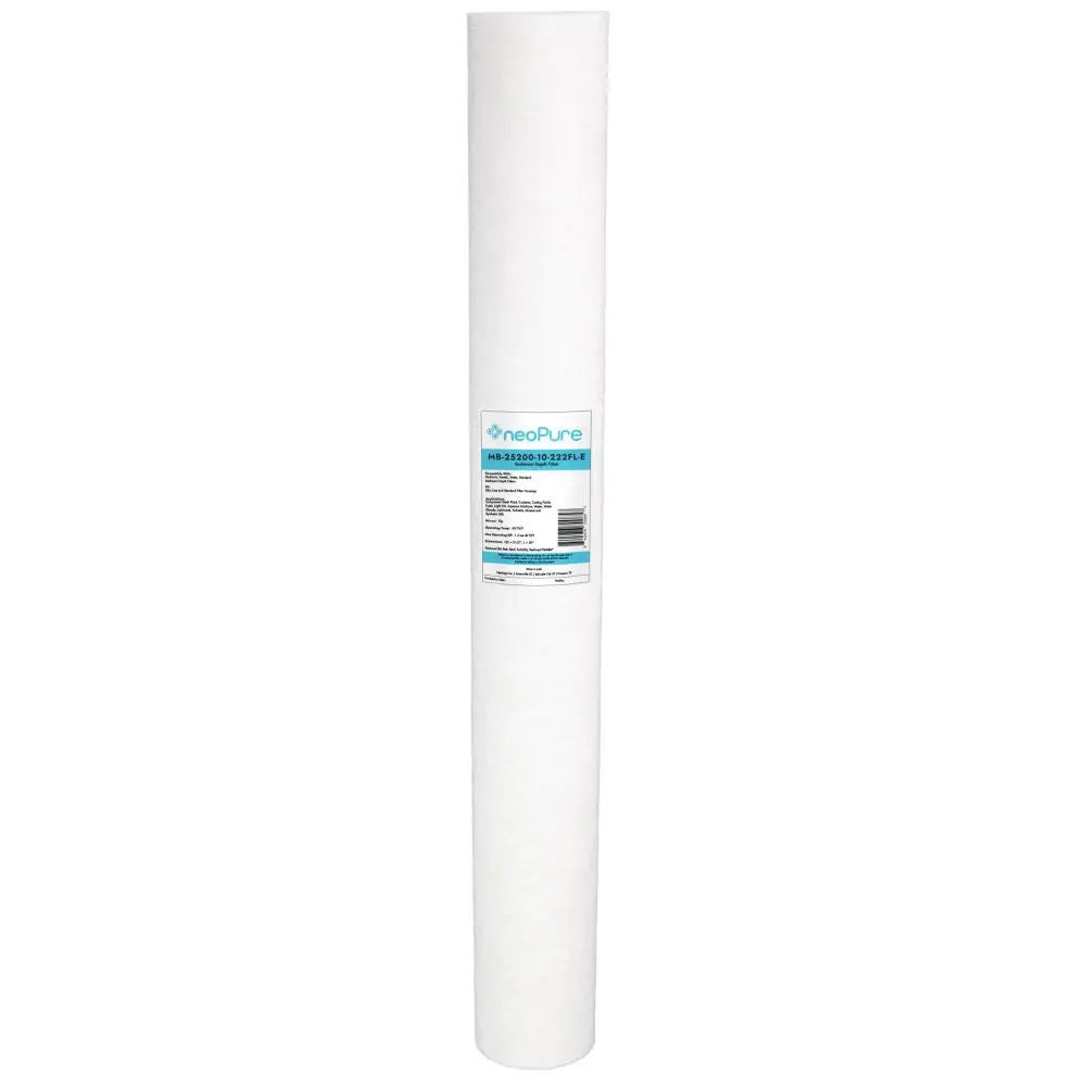 Neo-Pure Mb-25200-10-222Fl-E 20" High Efficiency Meltblown Filter 10 Micron 1
