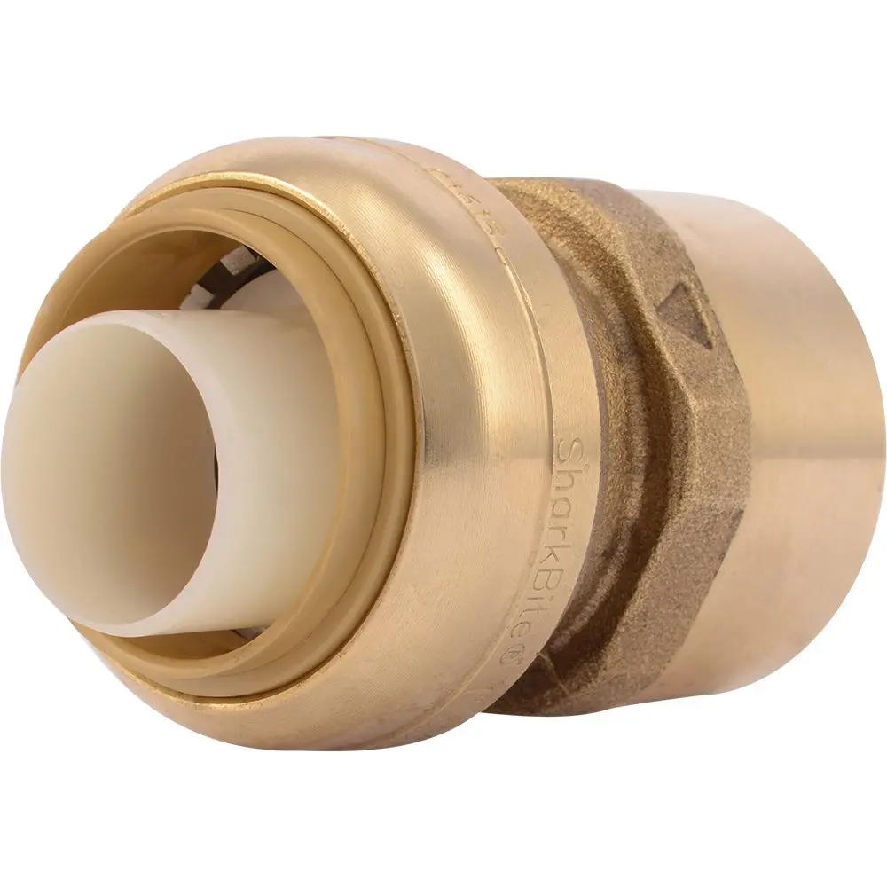Sharkbite® U094lf Lead-Free Brass Push-To-Connect Female Adapter - 1" X 1" Fpt 1