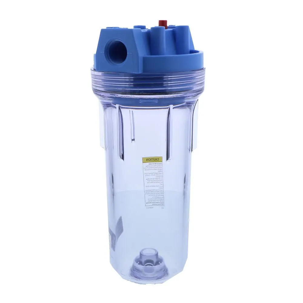 Pentek 150071 10 Standard Water Filter Housing Blue/Clear W/ Pr - 3/4" Fpt 1
