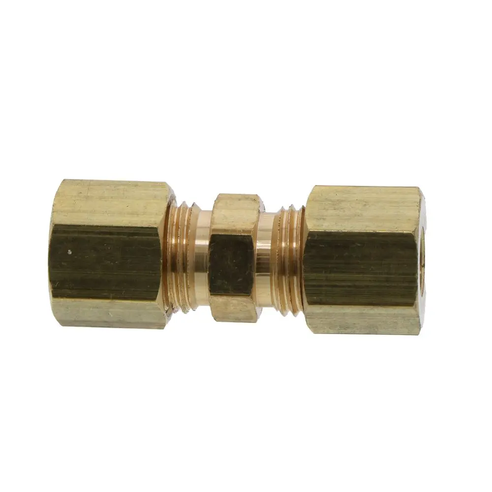 Lead-Free Brass Compression Union 1/4 X 1/4 Compression 2