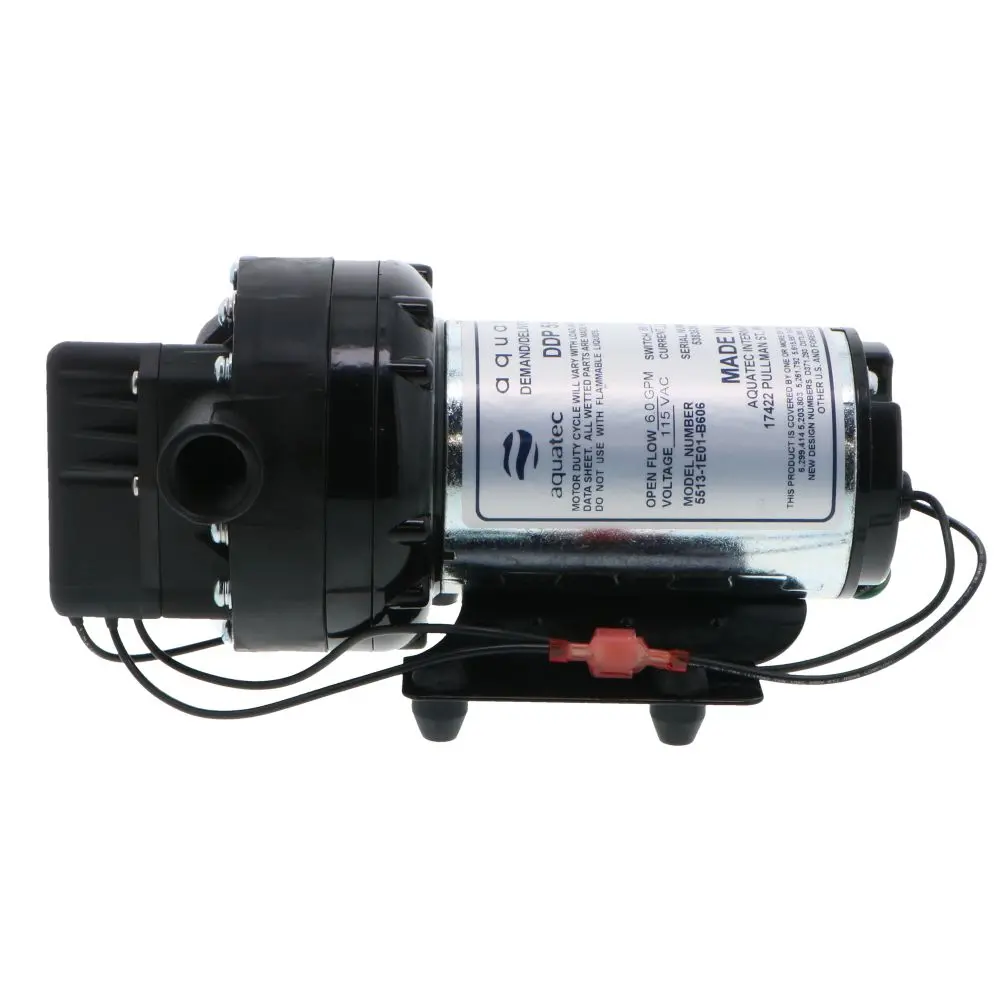 Aquatec 5513-1E01-B606 Pump 6.0 Gpm, 1/2 Fpt, 115V Ac No Cord 2