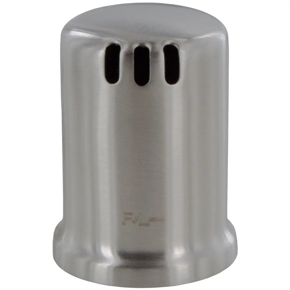 Universal Metal Air Gap Cover - Satin Chrome 1