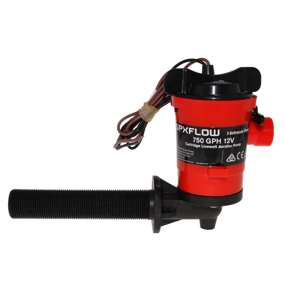 Johnson Pump - Cartridge Aerator Pump 750 Gph 12V - 90° 1