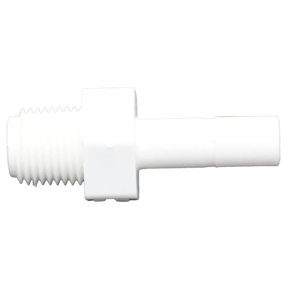 Neofit - Polypropylene Natural White Stem Adapter 1/4" Stem X 1/8" Nptf 1