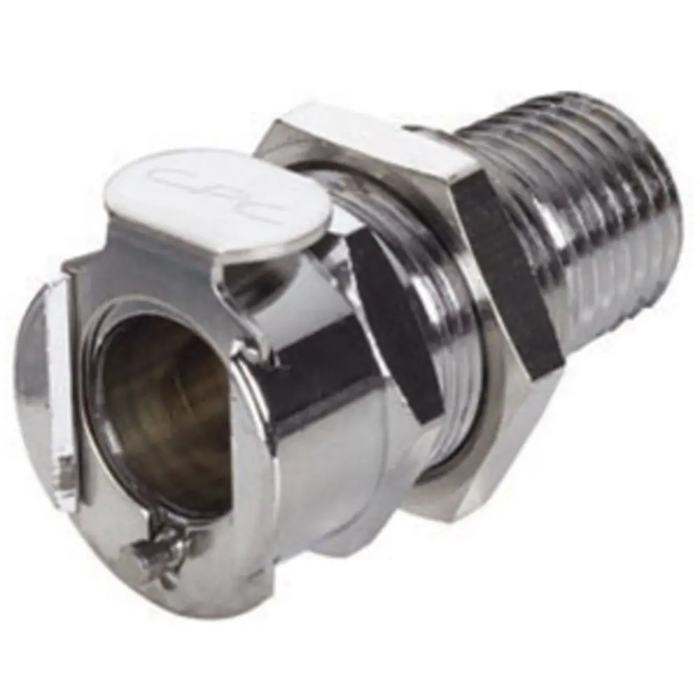 Lc15004 Panel Mount Male Thread Coupling Body 1/4 Npt 1