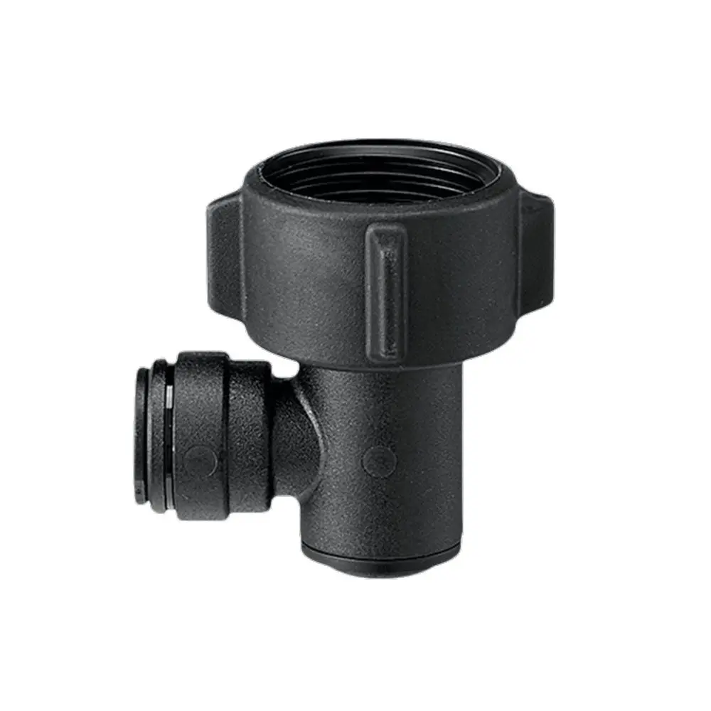 John Guest Prolock Female Garden Hose Elbow - 3/8 X 3/4 1