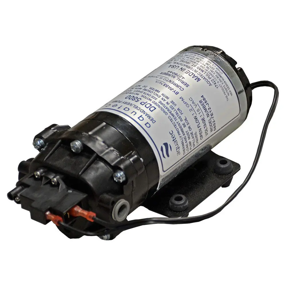 Aquatec 5852-7E12-J584 Pump 1.2 Gpm, 3/8"Jg, 115V 1