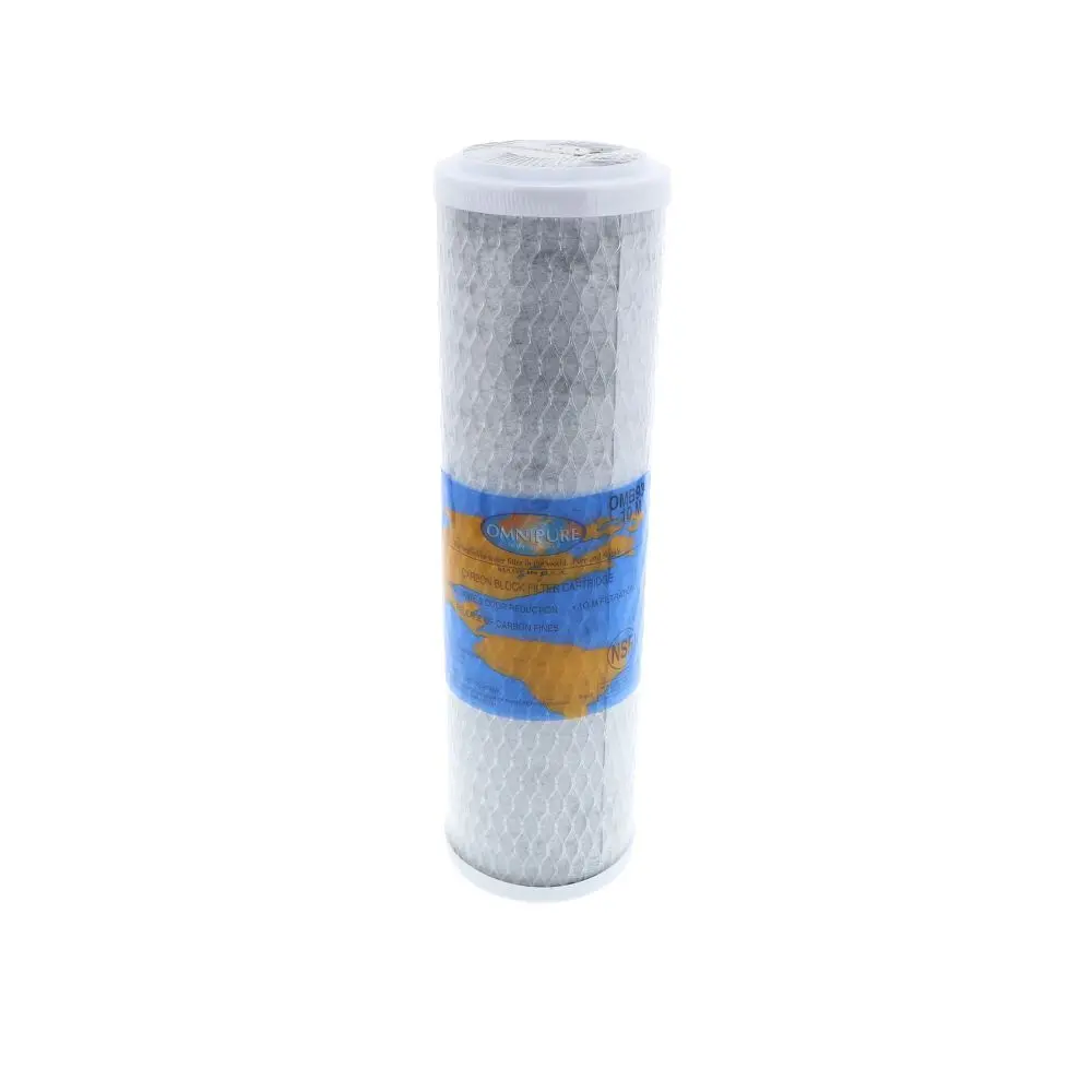 Omnipure Omb934-10M-P 9-3/4 Coconut Shell Carbon Block 10Mic Filter W/ Phosphate 1
