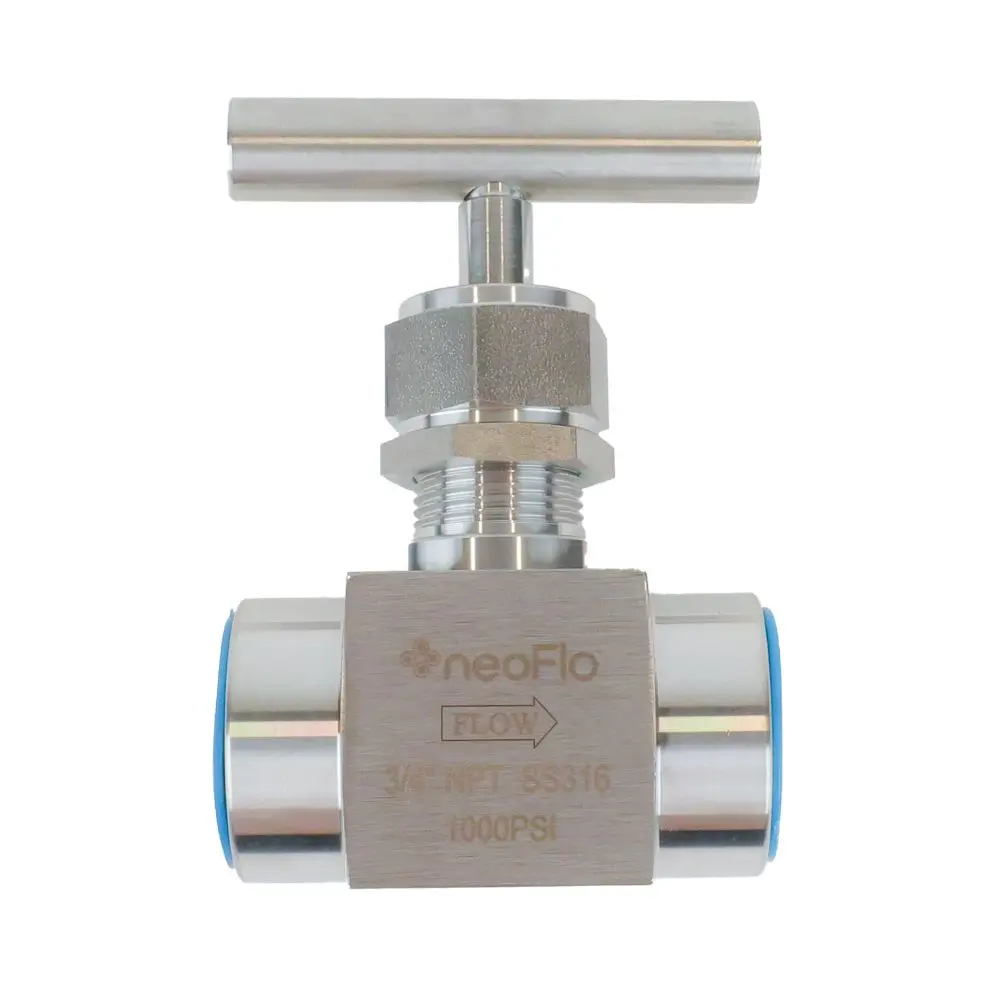 Panel Mount Needle Valve - 3/4" Fnpt 316 Ss 1