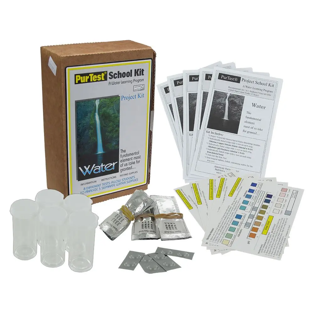Purtest Project School Kit - 8 Tests For Up To 5 Students 1