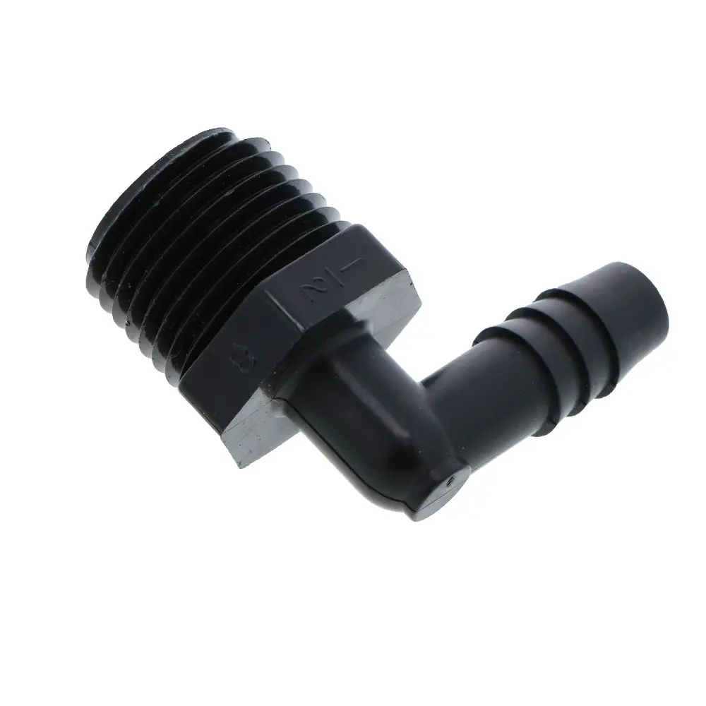 Male Elbow Barb Connector Pp - 3/8 Id Barb X 1/2 Mnpt 3